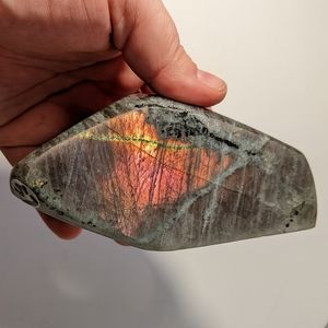 Rare Sunset Orange Creamsickle Labradorite Freeform